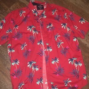 Hollister tropical shirt